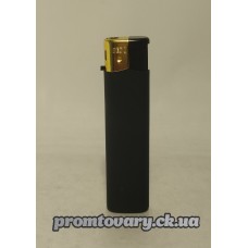 Запальничка п'єзо чорна (резинова) P&S SH40-24 /шт