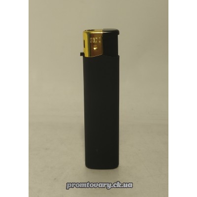 Запальничка п'єзо чорна (резинова) P&S SH40-24 /шт