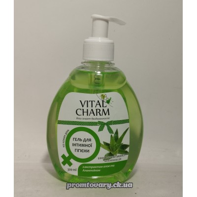 Мило рідке(гель) інтим. Vital Charm ефективний захист дозатор /300мл