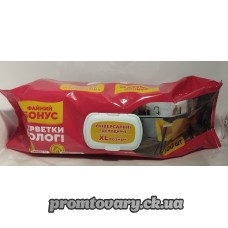 АкціяСерв.господ.вологі Файний Бонус для прибирання з клапаном XL /100шт