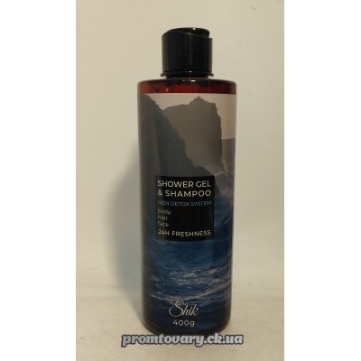 Гель-шамп.д/душу Шик Men Detox system /400г
