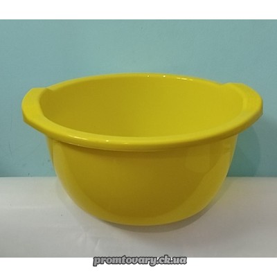 Миска пласм. харч. Mрія 10л кольор. з ручк. /шт