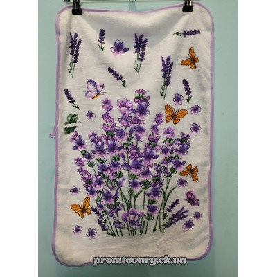 Рушник МФ кухонний середн. з мал. плюш 400*600мм/шт