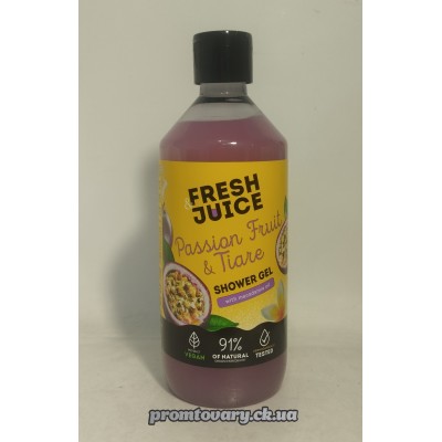 АкціяГель-крем д/душу Fresh Juice Passion Fruit & Tiare /473мл
