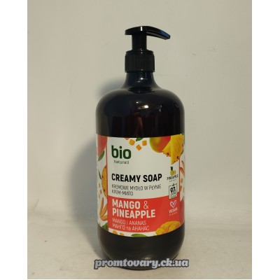 АкціяМило-крем рідке дозат. Bio Naturell Манго та ананас /946мл
