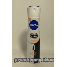 АкціяДез.жін.спрей Nivea Black & White Ultimate impact д/чорного і білого 150 мл
